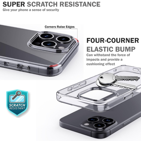 Case Funda Clear Para iPhone 16 Pro Max - Imagen 3