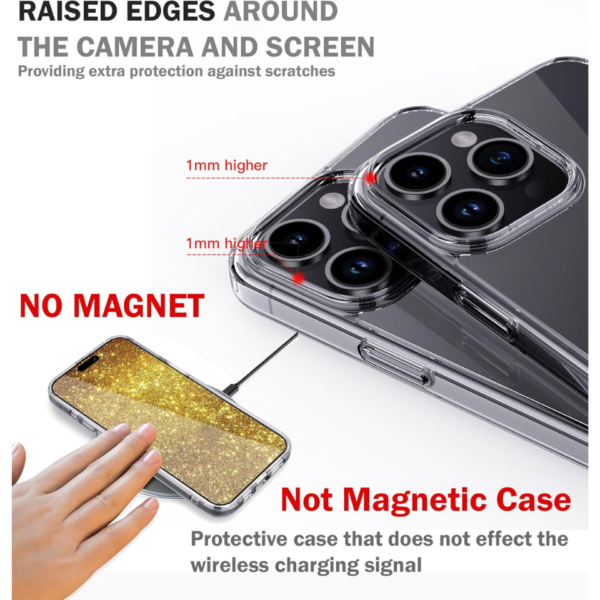 Case Funda Clear Para iPhone 16 Pro Max - Imagen 2