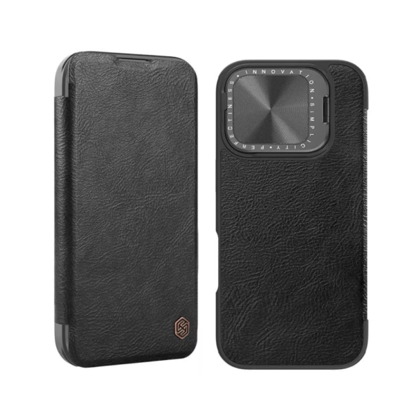 Case Nillkin Qin Pro Para iPhone 16 Pro Max Flip Cover