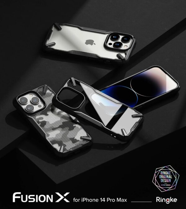 Case Ringke Fusion X Para  iPhone 14 Pro Max - Imagen 4