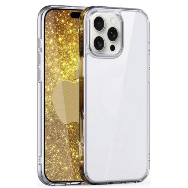 Case Funda Clear + vidrio de pantalla Para iPhone 16 Pro - Imagen 4