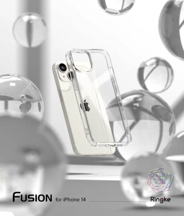 Case Ringke Fusion Clear Para iPhone 14 - Imagen 2