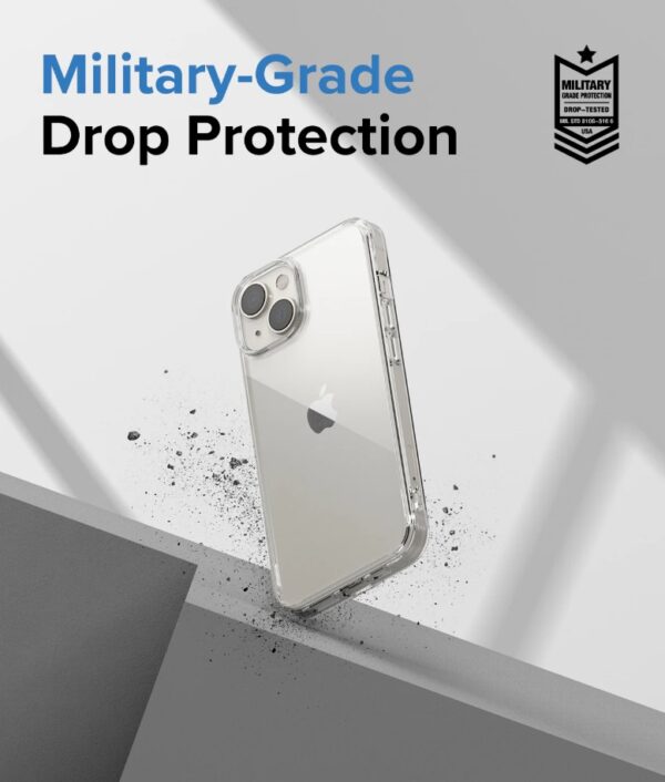 Case Ringke Fusion Clear Para iPhone 14 - Imagen 3