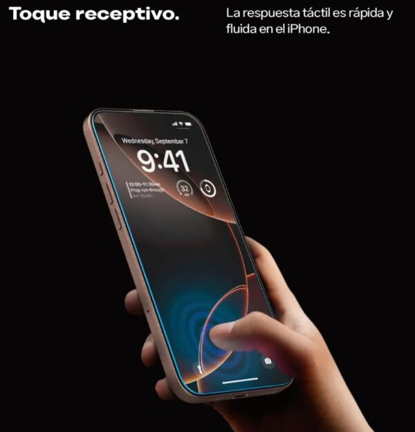 Mica Protector Pantalla Spigen Para iPhone 16 Pro Max - Imagen 3