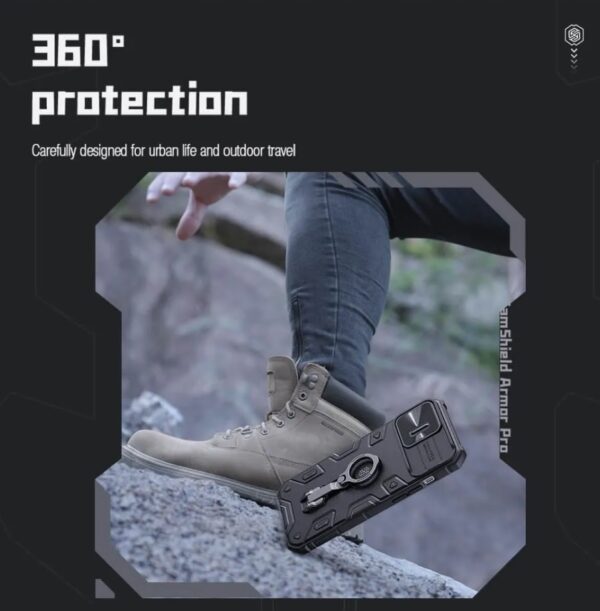 Case Nillkin Camshield Armor Para iPhone 14 - Imagen 4