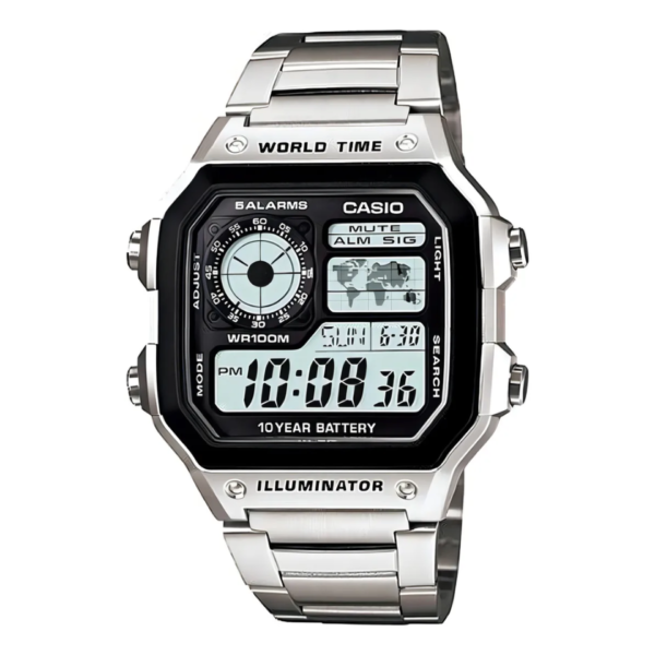 Reloj pulsera digital Casio AE-1200