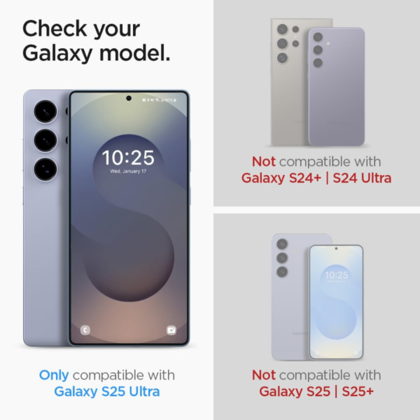 Vidrio Pantalla Spigen Para Samsung Galaxy S25 Ultra (2un) - Imagen 2