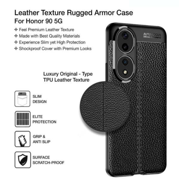 Case Carbono Autofocus para Honor 90 - Imagen 4