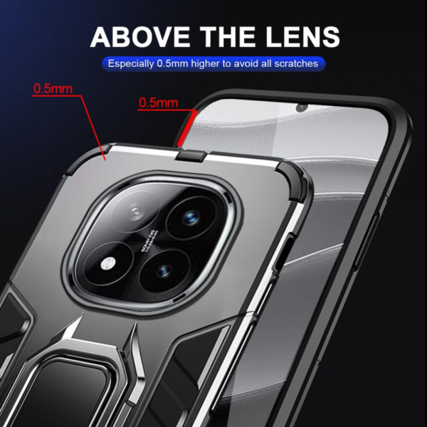 Case Antishock Armadura Xiaomi Redmi Note 14 Pro Plus 5g - Imagen 2