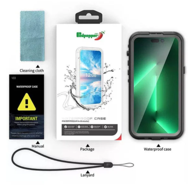 Case Acuatico Redpepper Para iPhone 14 Pro Max - Imagen 3
