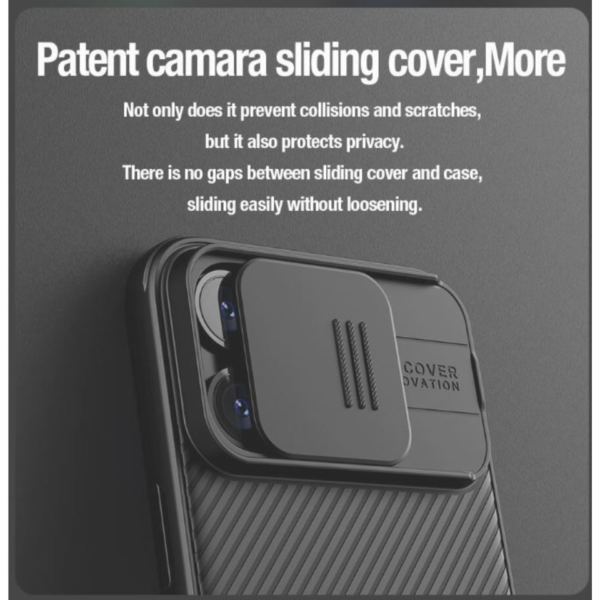 Case Nillkin Camshield + pack vidrios Para iPhone 15 Pro Max - Imagen 2