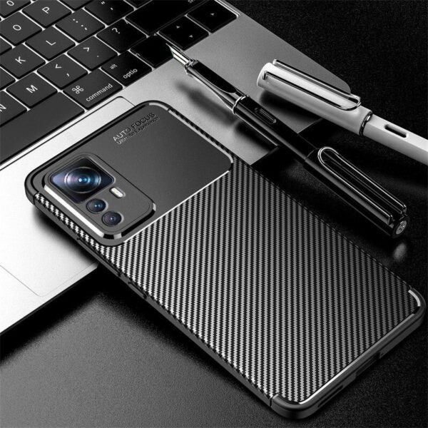 Case Carbono Autofocus Para MI 12T Pro - Imagen 2