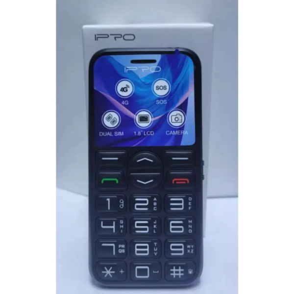 Celular Basico Ipro 4g Teclas Grandes Adulto Mayor - Imagen 2