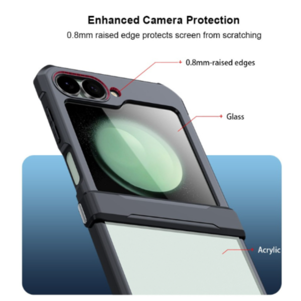 Case Xundd Bumper Para Samsung Galaxy Flip 6 - Imagen 4