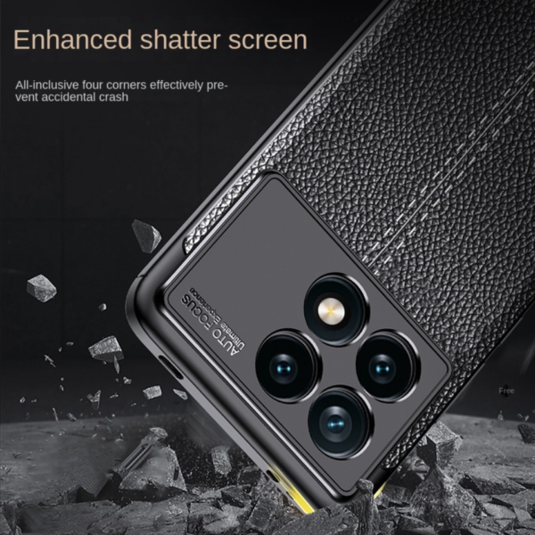 Case Carbono Autofocus Para Poco X6 Pro 5G - Imagen 4