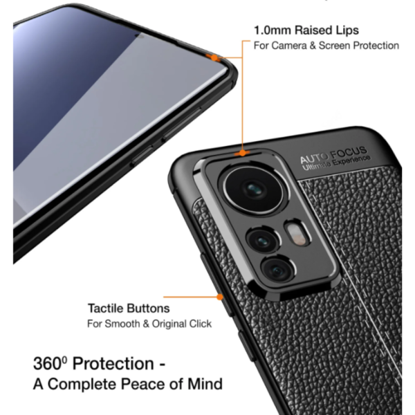 Case Carbono Autofocus Para MI 12 - Imagen 2