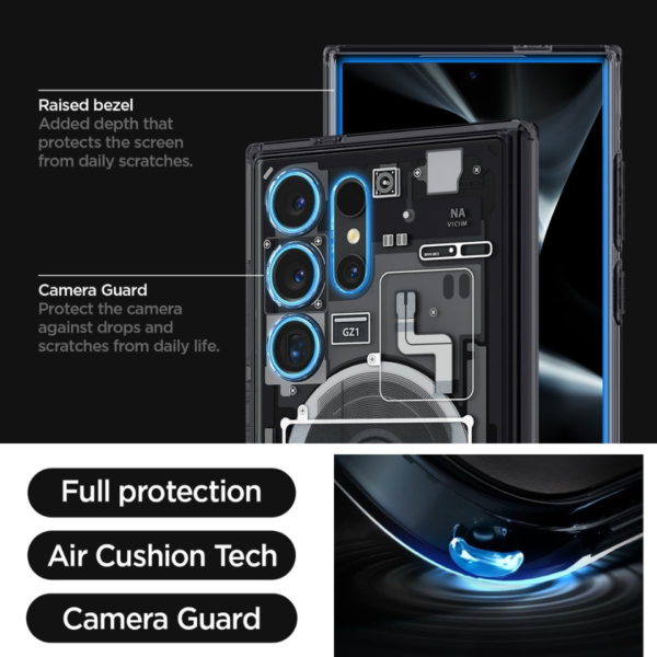 Case Spigen Zero One Magfit Samsung Galaxy S24 Ultra - Imagen 3