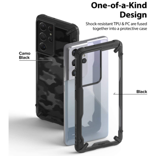 Case Ringke Fusion X Para Galaxy S21 Ultra - Imagen 3