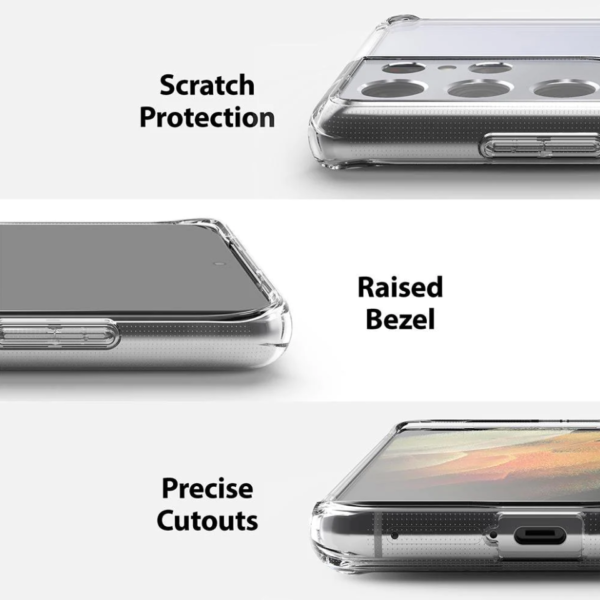 Case Ringke Fusion Para Samsung Galaxy S21 Ultra - Imagen 3