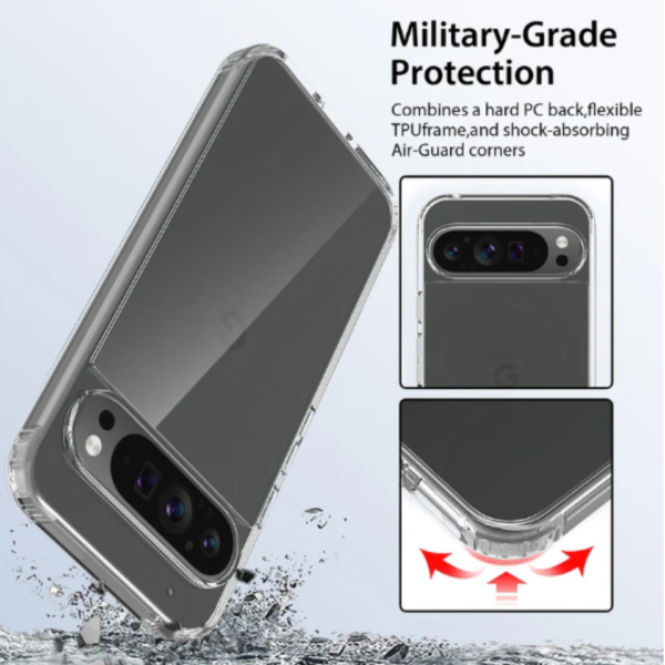 Case Funda Clear Para Pixel 9 - Imagen 3