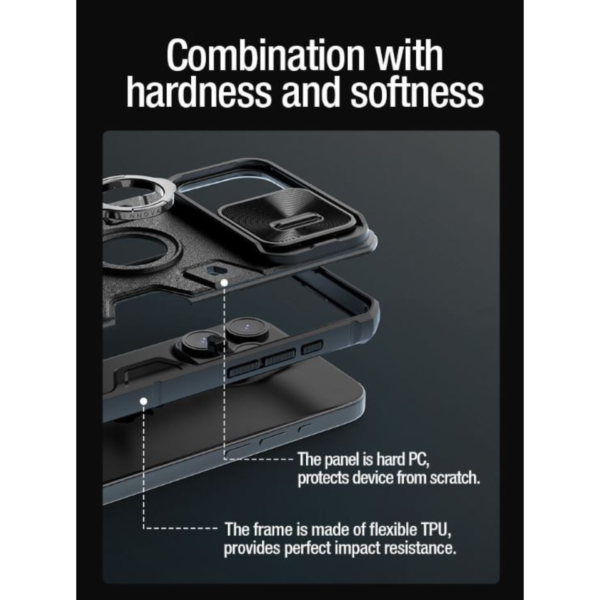 Case Nillkin Camshield Armor Para iPhone 15 Pro - Imagen 4