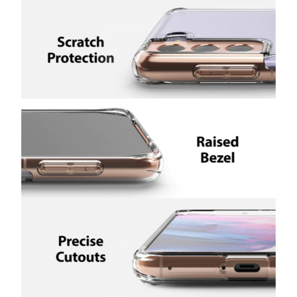 Case Ringke Fusion Para Samsung Galaxy S21 - Imagen 4