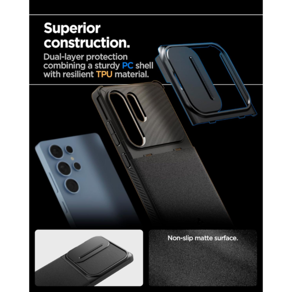 Case Spigen Optik Armor Samsung Galaxy S25 Ultra - Imagen 3