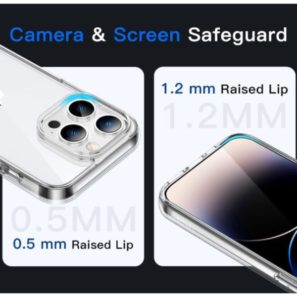 Case Funda Clear Para iPhone 15 Pro Max - Imagen 3