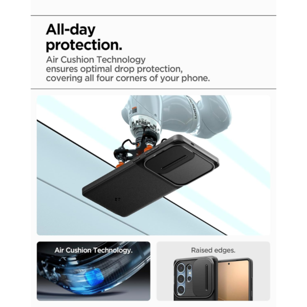 Case Spigen Optik Armor Samsung Galaxy S25 Ultra - Imagen 4