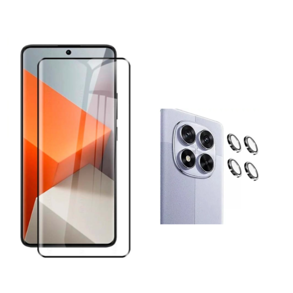 Pack Micas de Vidrio Para Redmi Note 14 Pro 5G