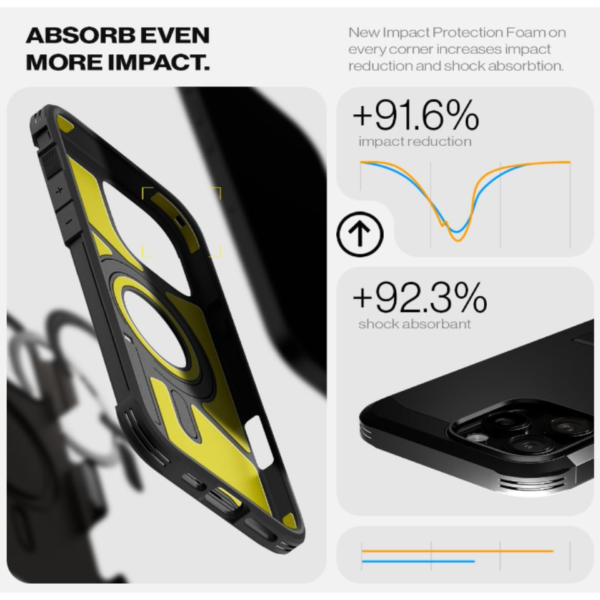 Case Spigen Tough Armor Magfit Para iPhone 16 Pro Max - Imagen 2