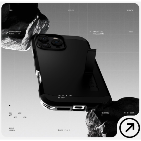 Case Spigen Tough Armor Magfit Para iPhone 16 Pro Max - Imagen 3