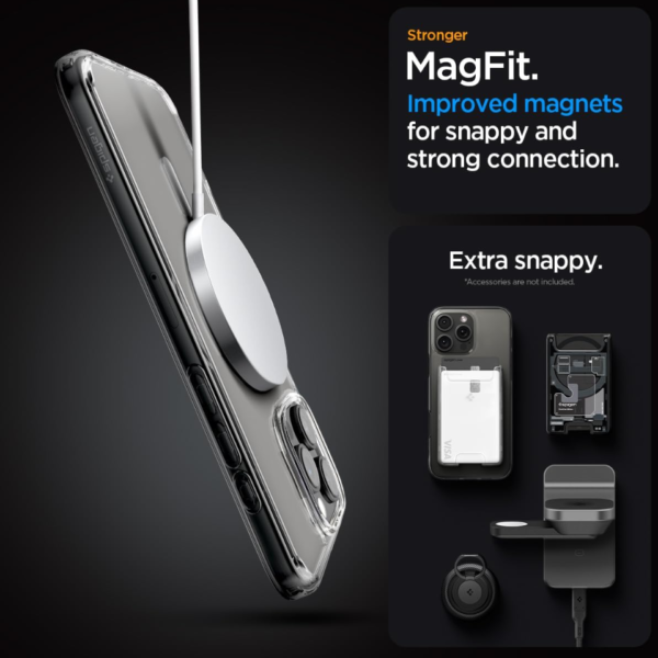 Case Spigen Ultra Híbrida Magfit Para iPhone 16 Pro Max - Imagen 3