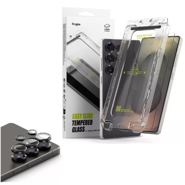 Pack Vidrios Ringke Para Galaxy S25 Ultra