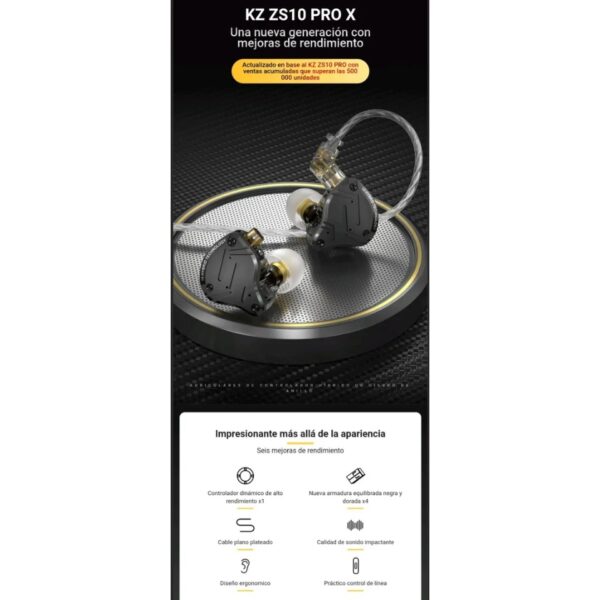 KZ Zs10 PRO X - Imagen 2
