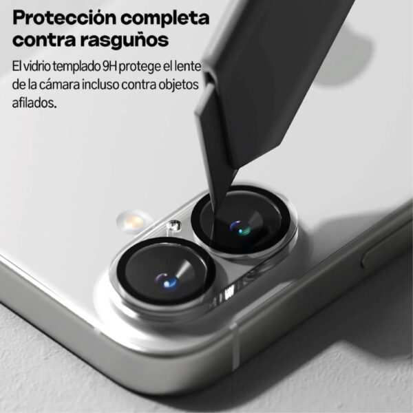 Pack Micas de Vidrio Para iPhone 16 Plus - Imagen 4