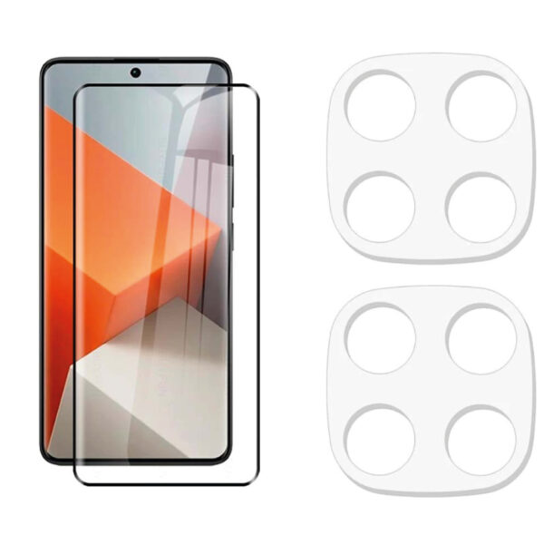 Pack Micas de Vidrio Para Redmi Note 14 Pro 5G