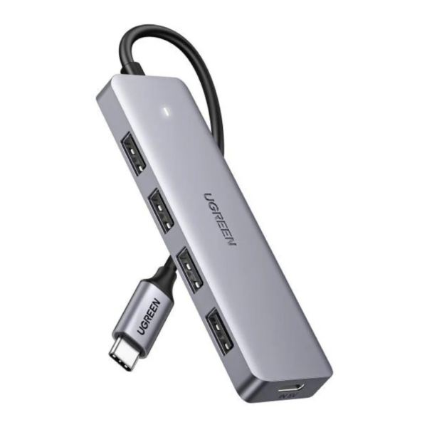 Hub Usb C Ugreen 4 En 1 Multipuerto 4 Puertos Usb 3.0 Para Mac Linux Windows