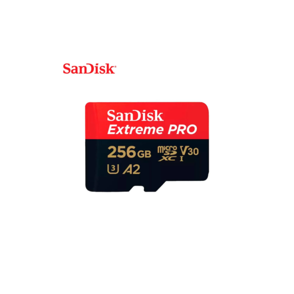 Memoria microsd sandisk extreme pro 256 gb