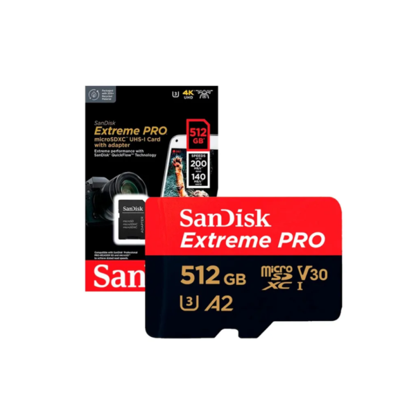 Memoria microsd sandisk extreme Pro 512 gb